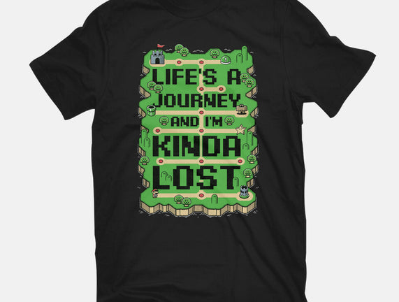 Vintage Game Lost Map