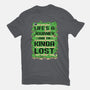 Vintage Game Lost Map-Unisex-Basic-Tee-Studio Mootant