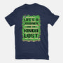 Vintage Game Lost Map-Mens-Heavyweight-Tee-Studio Mootant