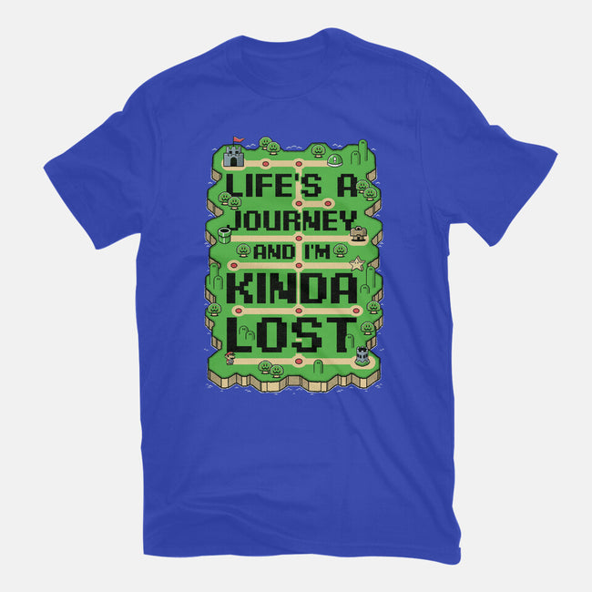 Vintage Game Lost Map-Mens-Heavyweight-Tee-Studio Mootant
