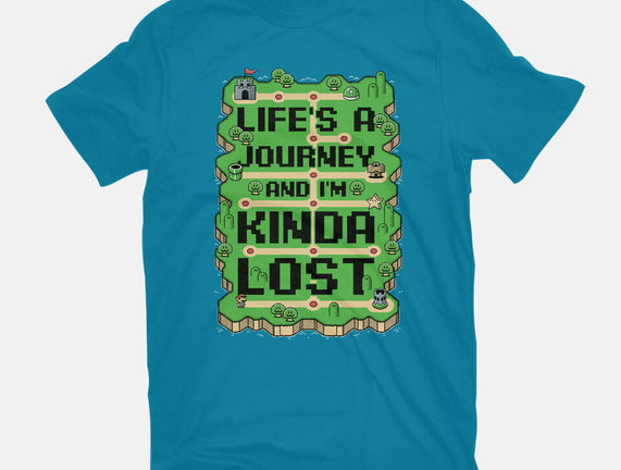 Vintage Game Lost Map