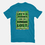 Vintage Game Lost Map-Mens-Heavyweight-Tee-Studio Mootant