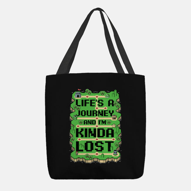 Vintage Game Lost Map-None-Basic Tote-Bag-Studio Mootant