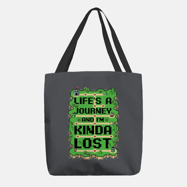 Vintage Game Lost Map-None-Basic Tote-Bag-Studio Mootant