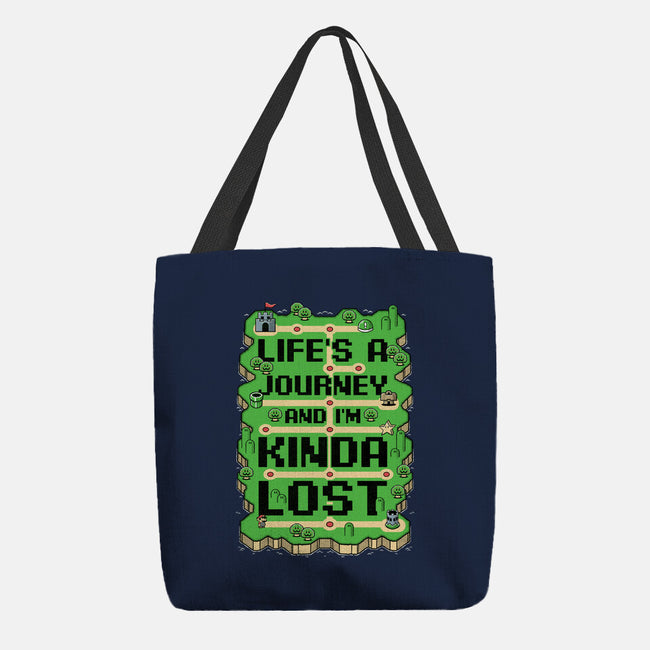 Vintage Game Lost Map-None-Basic Tote-Bag-Studio Mootant