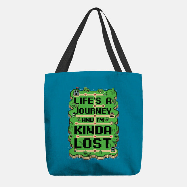 Vintage Game Lost Map-None-Basic Tote-Bag-Studio Mootant