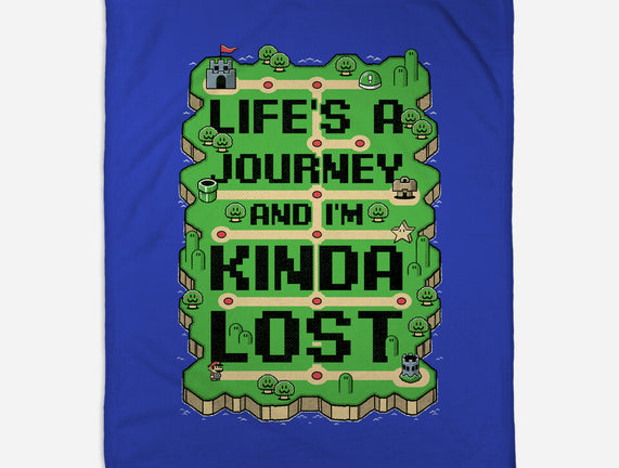 Vintage Game Lost Map