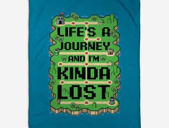 Vintage Game Lost Map