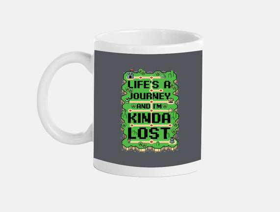 Vintage Game Lost Map