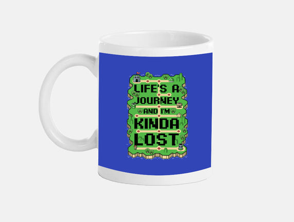 Vintage Game Lost Map