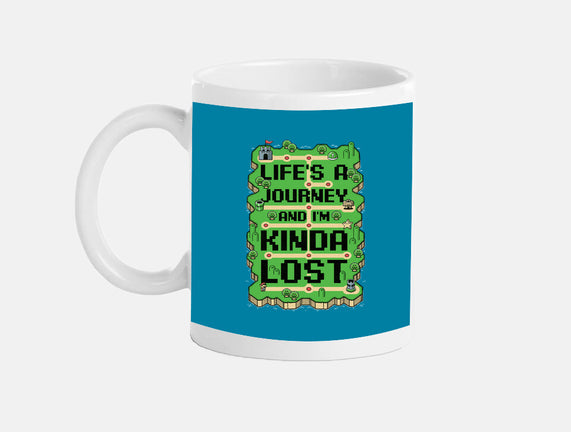 Vintage Game Lost Map