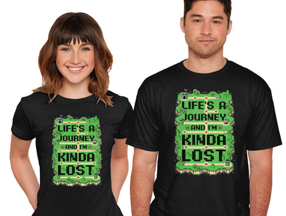 Vintage Game Lost Map