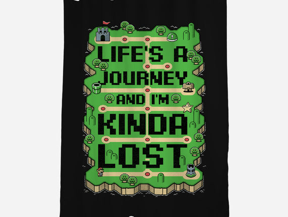 Vintage Game Lost Map