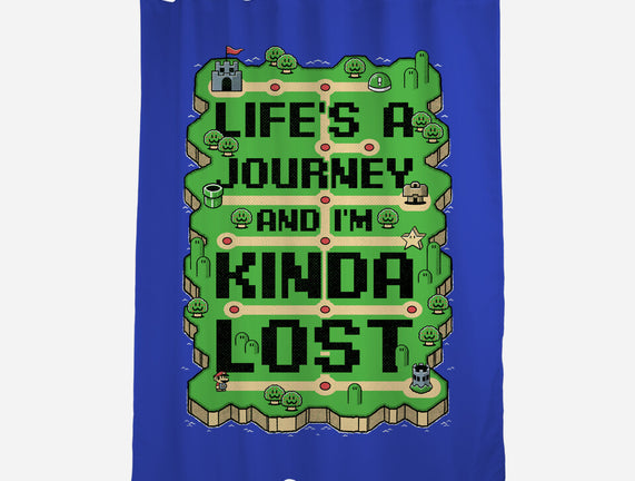 Vintage Game Lost Map