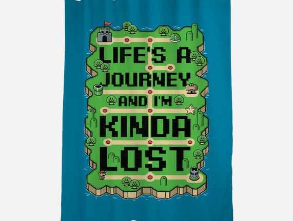 Vintage Game Lost Map