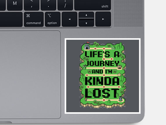 Vintage Game Lost Map