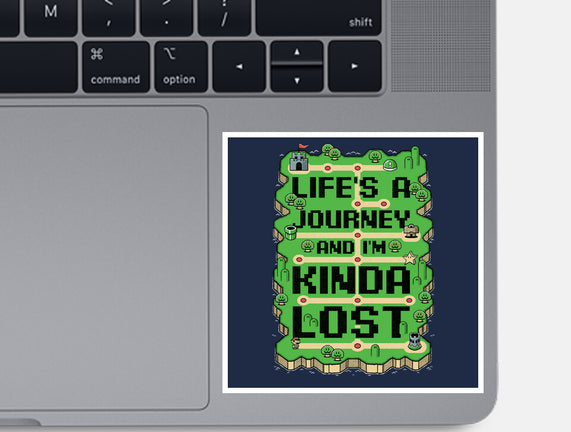 Vintage Game Lost Map