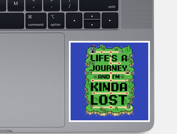 Vintage Game Lost Map