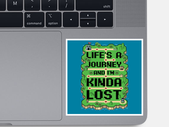 Vintage Game Lost Map