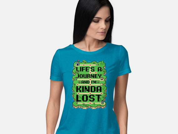 Vintage Game Lost Map