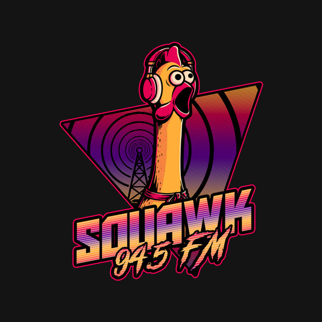 Chicken Vaporwave Radio-Unisex-Baseball-Tee-Studio Mootant
