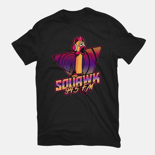 Chicken Vaporwave Radio-Mens-Heavyweight-Tee-Studio Mootant