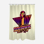 Chicken Vaporwave Radio-None-Polyester-Shower Curtain-Studio Mootant