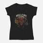 Summoned By The Hellfire-Womens-V-Neck-Tee-fanfreak1