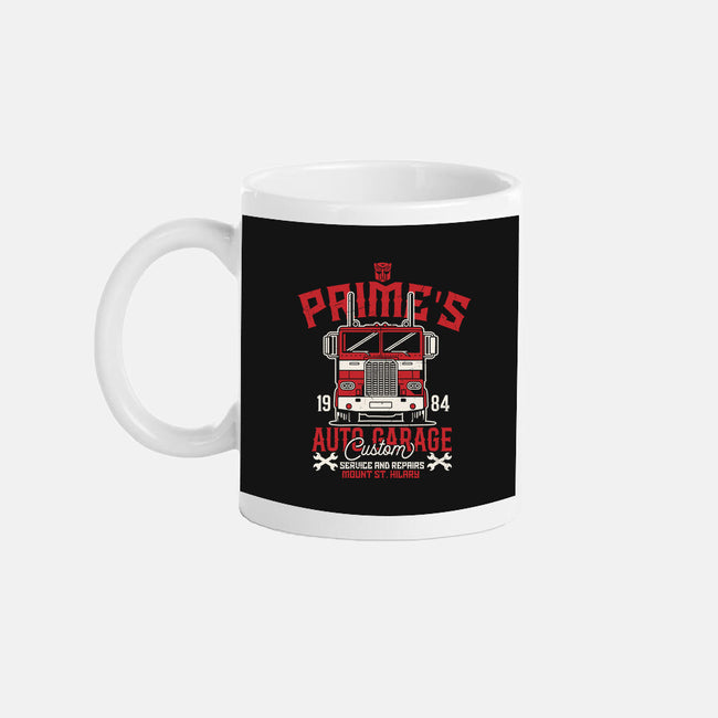 Prime's Auto Garage-None-Mug-Drinkware-CarloJ1956