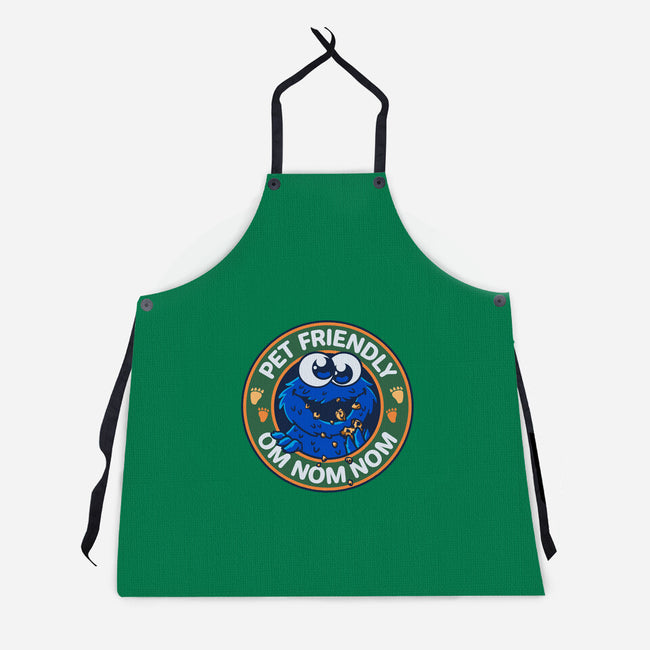 Friendly Monster-Unisex-Kitchen-Apron-Getsousa!