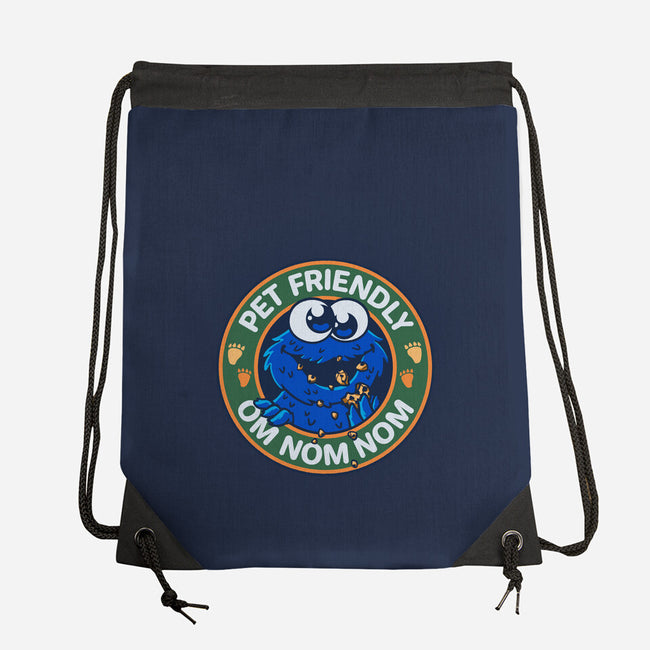 Friendly Monster-None-Drawstring-Bag-Getsousa!