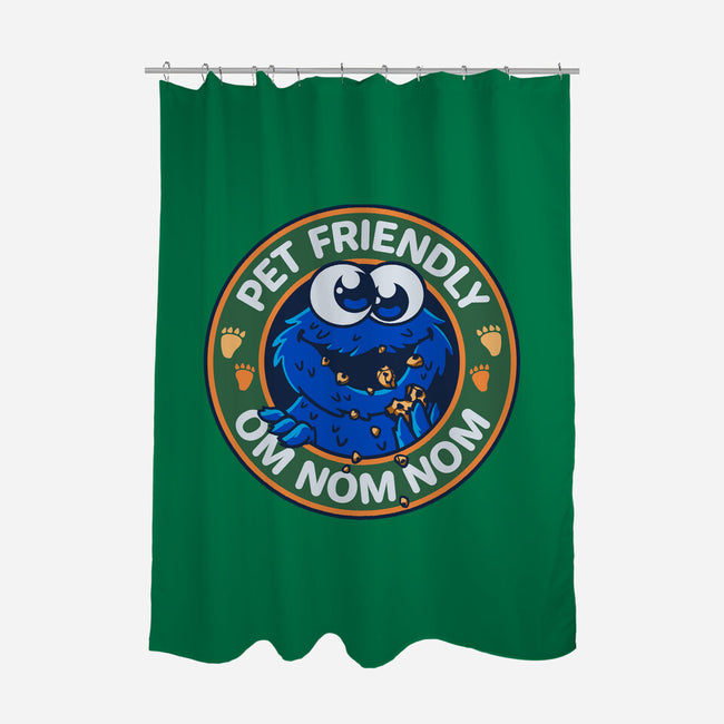 Friendly Monster-None-Polyester-Shower Curtain-Getsousa!