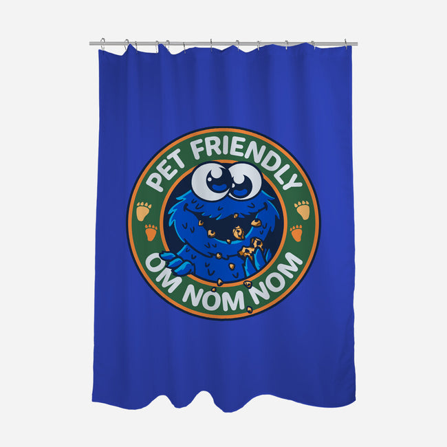 Friendly Monster-None-Polyester-Shower Curtain-Getsousa!