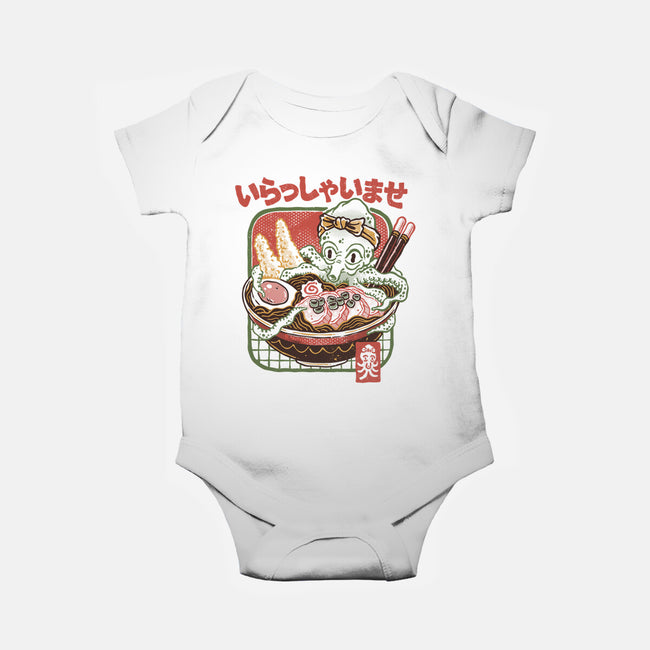 Welcome Ramen Lovers-Baby-Basic-Onesie-glitchygorilla