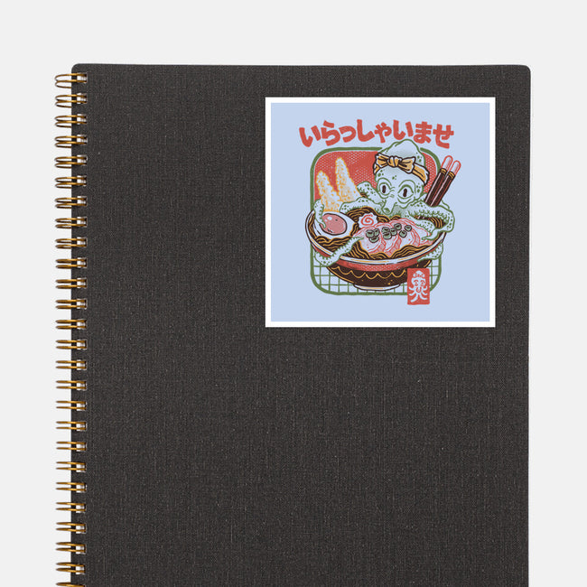 Welcome Ramen Lovers-None-Glossy-Sticker-glitchygorilla