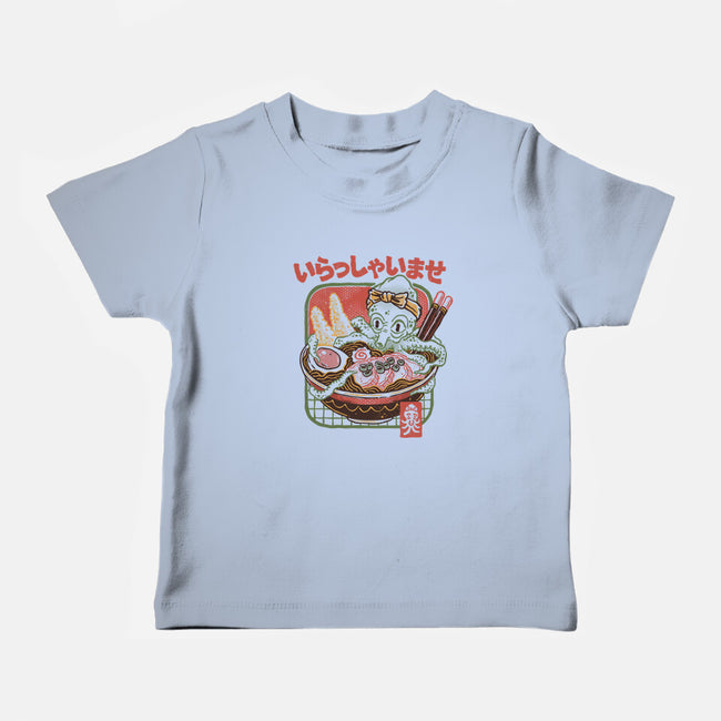 Welcome Ramen Lovers-Baby-Basic-Tee-glitchygorilla