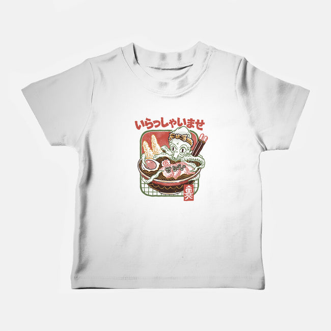 Welcome Ramen Lovers-Baby-Basic-Tee-glitchygorilla