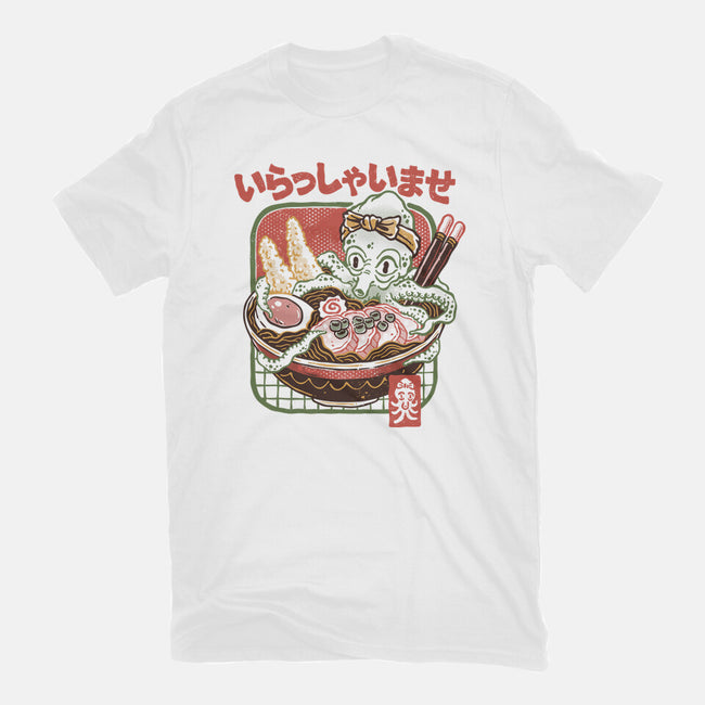 Welcome Ramen Lovers-Womens-Fitted-Tee-glitchygorilla