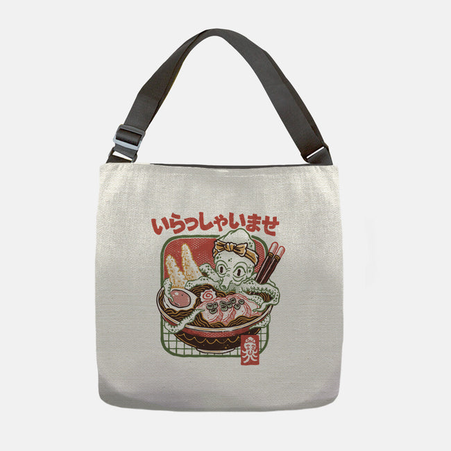 Welcome Ramen Lovers-None-Adjustable Tote-Bag-glitchygorilla