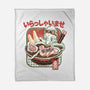 Welcome Ramen Lovers-None-Fleece-Blanket-glitchygorilla