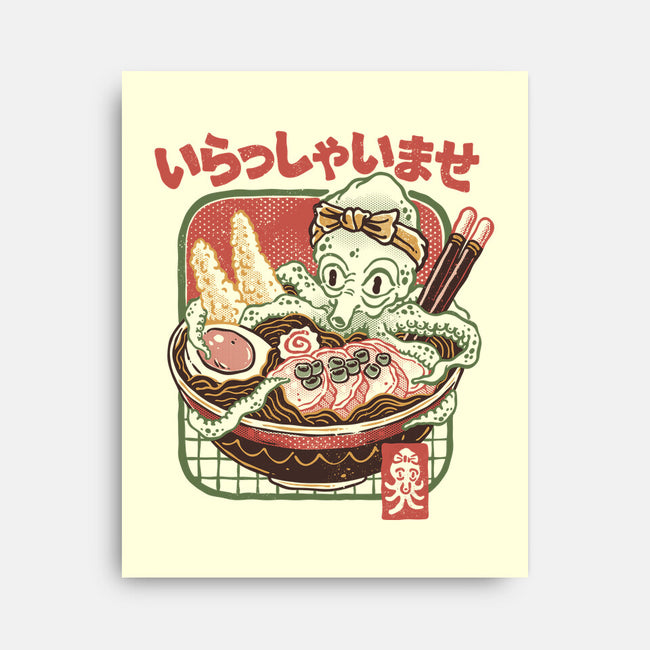 Welcome Ramen Lovers-None-Stretched-Canvas-glitchygorilla