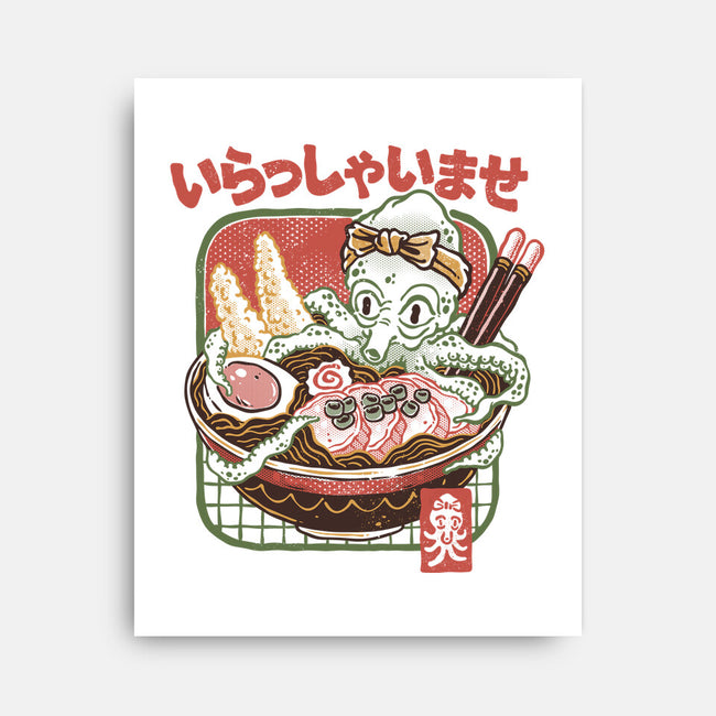 Welcome Ramen Lovers-None-Stretched-Canvas-glitchygorilla