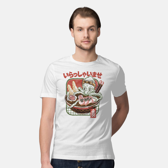 Welcome Ramen Lovers-Mens-Premium-Tee-glitchygorilla
