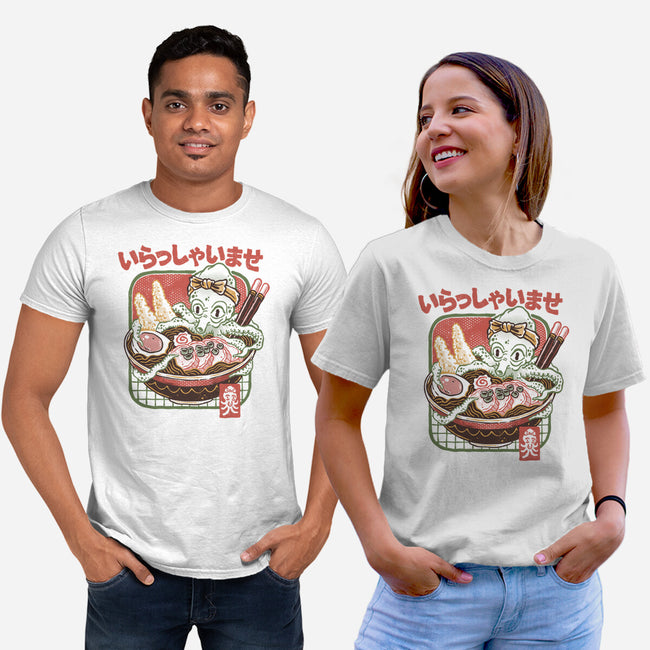Welcome Ramen Lovers-Unisex-Basic-Tee-glitchygorilla