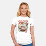 Welcome Ramen Lovers-Womens-Fitted-Tee-glitchygorilla