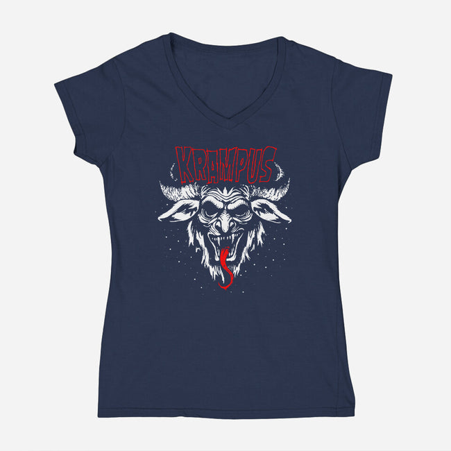 Krampzig-Womens-V-Neck-Tee-demonigote
