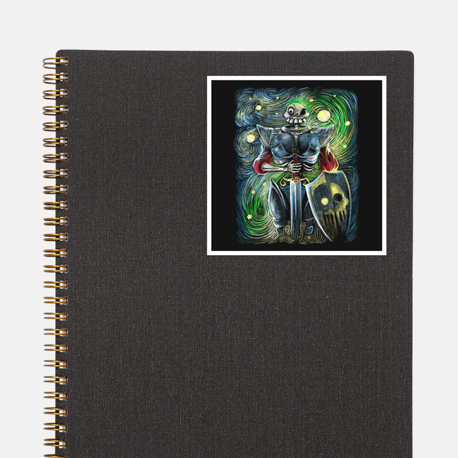 Starry Sir-None-Glossy-Sticker-zascanauta