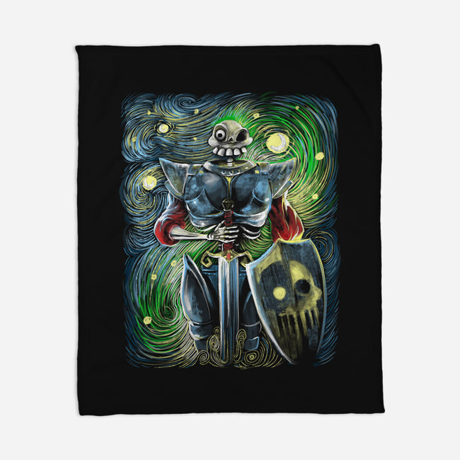 Starry Sir-None-Fleece-Blanket-zascanauta