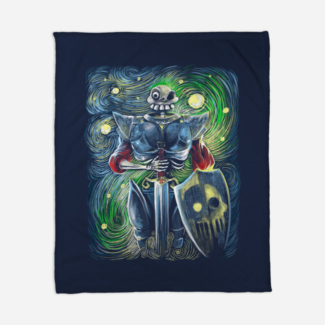 Starry Sir-None-Fleece-Blanket-zascanauta