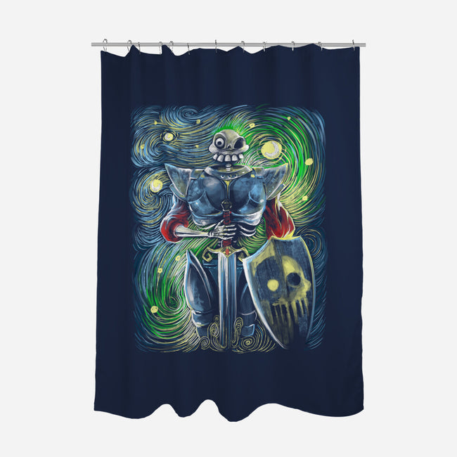 Starry Sir-None-Polyester-Shower Curtain-zascanauta